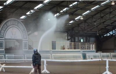 施設内の清掃や整備